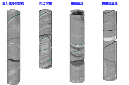 储层纹层、矿物、夹矸、煤体结构、煤岩类型评价技术